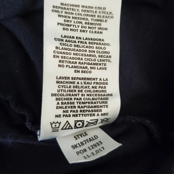 NFL New England Patriots Youth T-Shirt Navy Size L 14/16 Short Sleeve - Picture 6 of 8